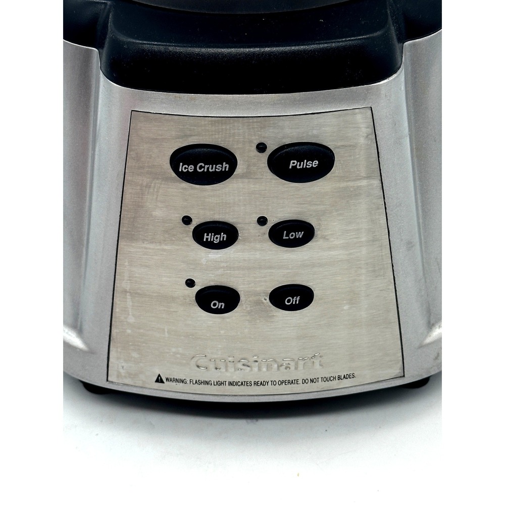 Cuisinart SmartPower Premier Blender CB-600SILPC Silver 600W 50oz Glass w/ cover - Picture 3 of 15
